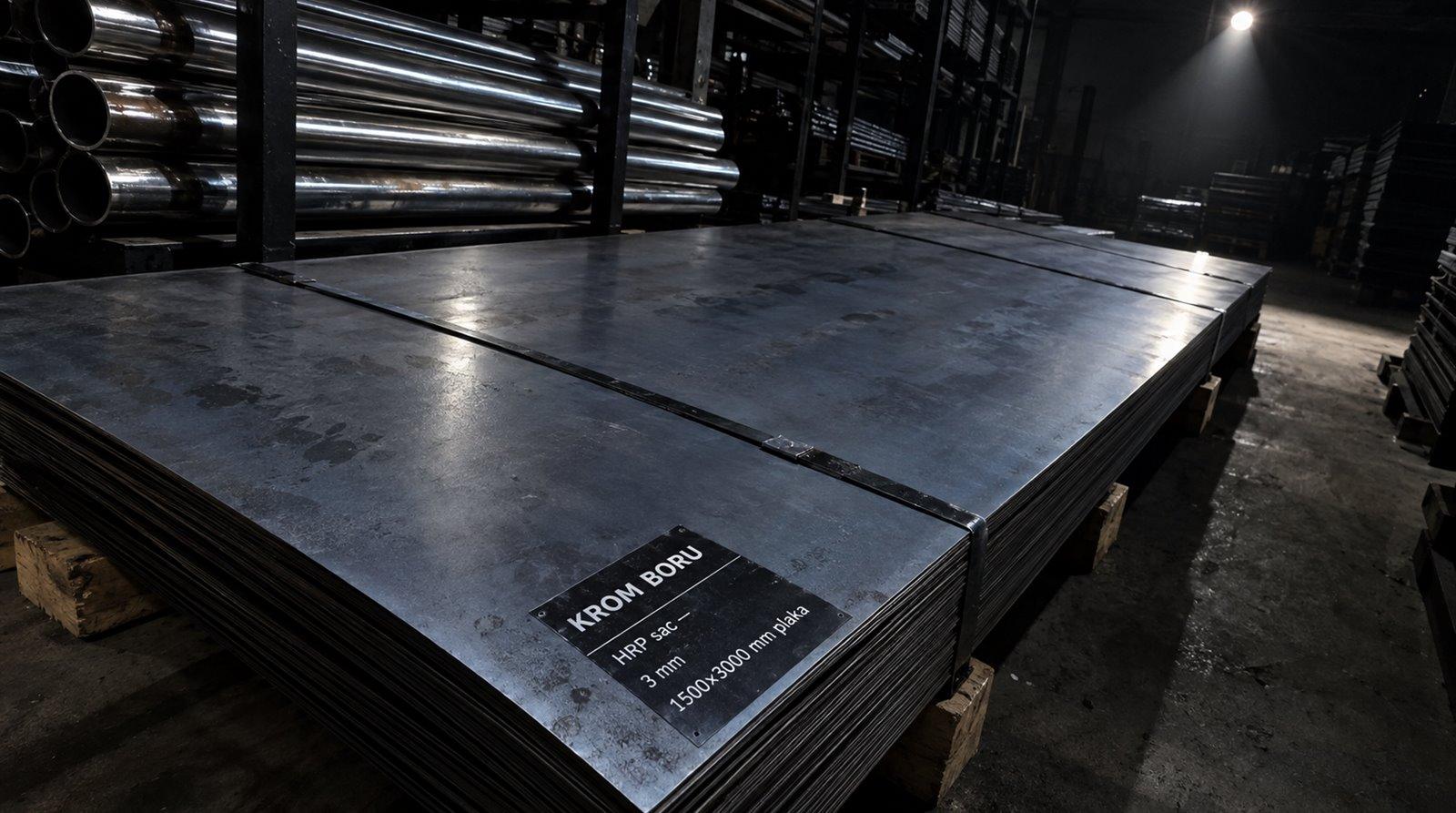 HRP sac 3 mm, 1500×3000 mm plaka — satış deposunda