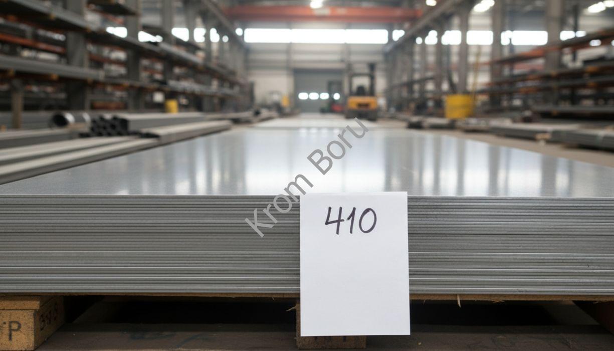 410 Paslanmaz Çelik Sac