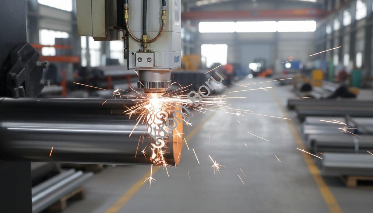 Farklı Ebatlarda Boru Lazer Kesim