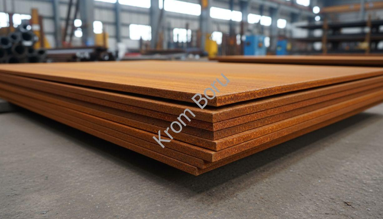 Corten Çelik Sac Cephe