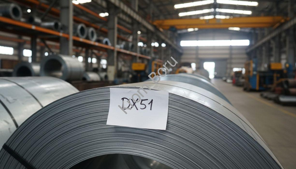 DX51 Galvaniz Sac Ruloları