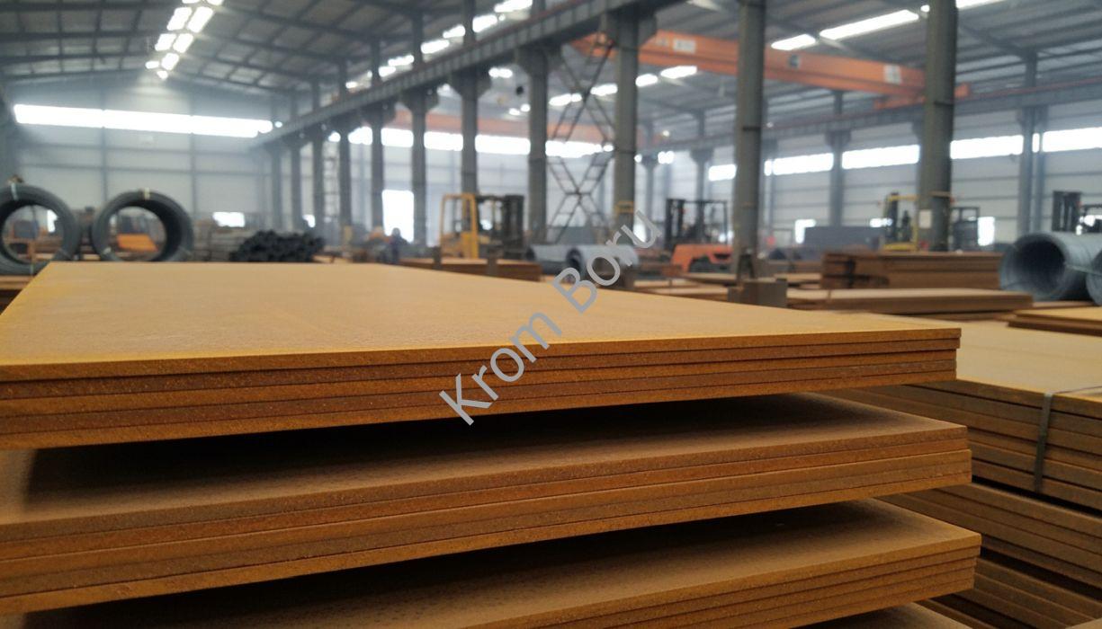 S355J0WP Kalite Corten Çelik Cephe